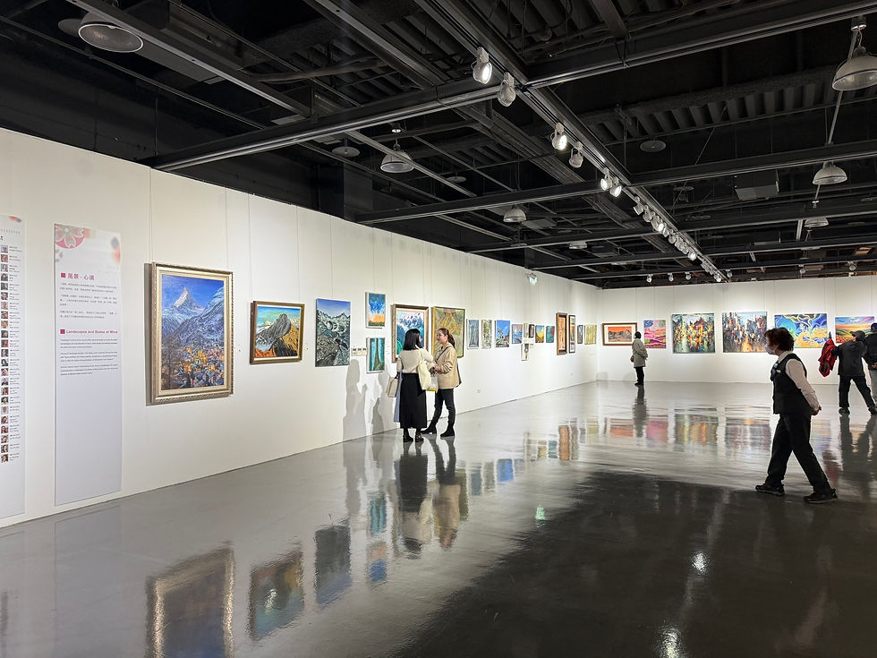 Asia Art Alliance Exhibition in Taoyuan, Taiwan
