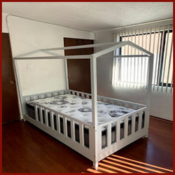 Cama de Madera Personalizada