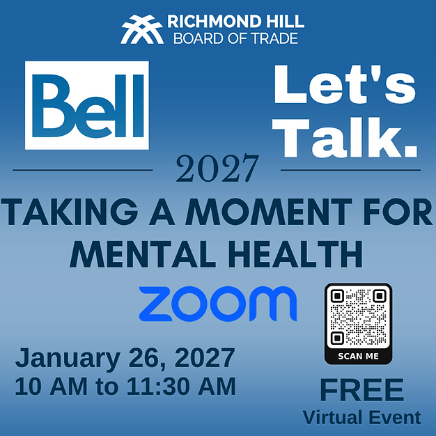 Bell Lets Talk 2027 - Taking a Moment for Mental Health
