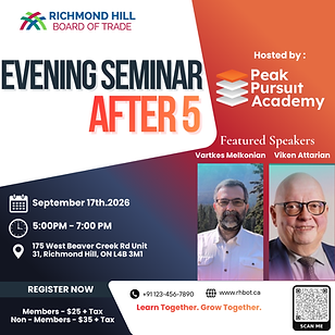Evening Seminar After 5 