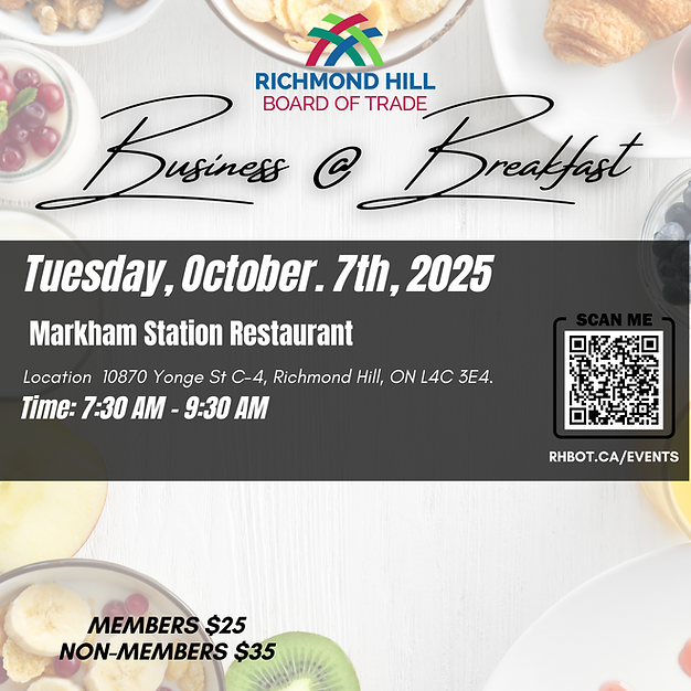 Business @ Breakfast – October 2025