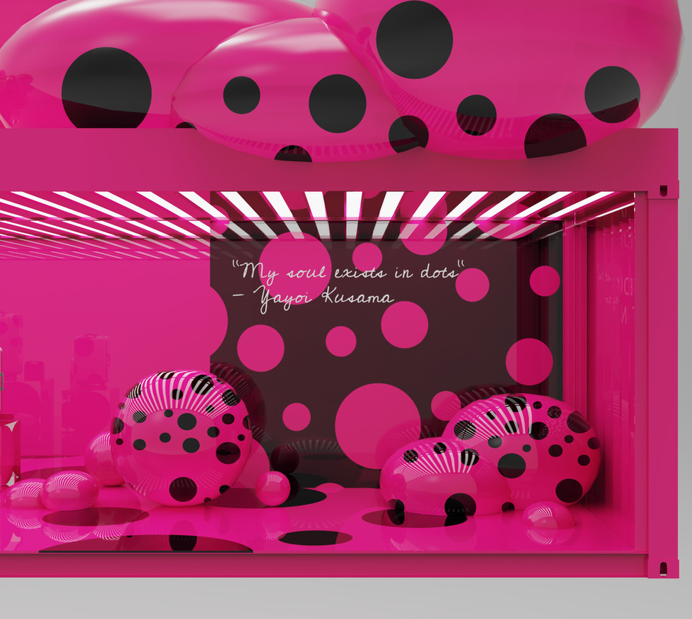 Rimowa x Yayoi Kusama Pop-Up Shop