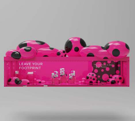 Rimowa x Yayoi Kusama Pop-Up Shop
