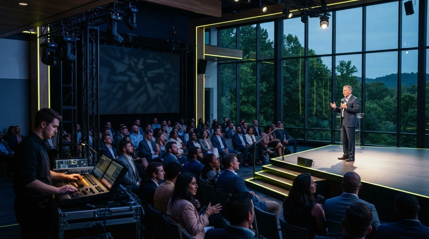 Professional Lighting for Corporate Events: Planning Guide