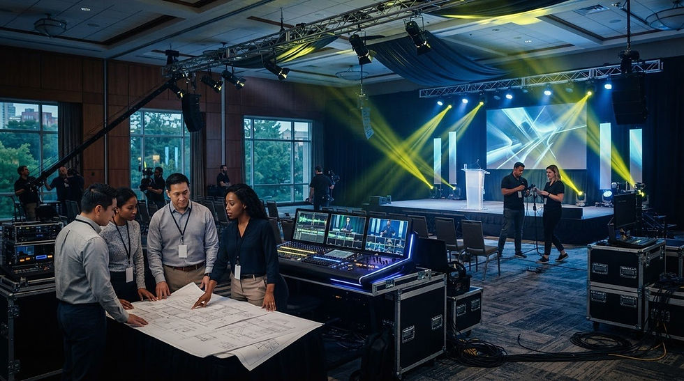 Event AV Cost Breakdown: What Shapes Your Corporate Event Budget?