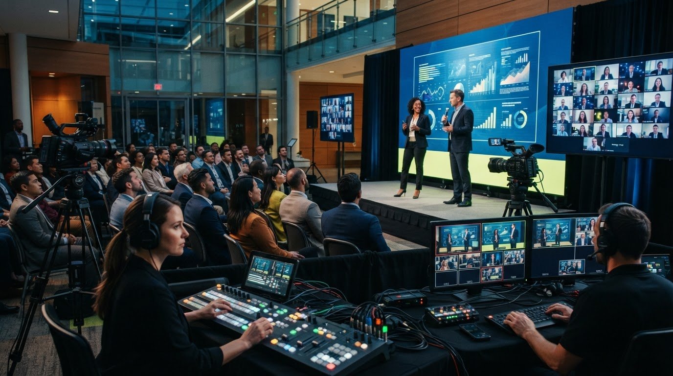 Streaming Equipment for Hybrid Conferences: What You Need