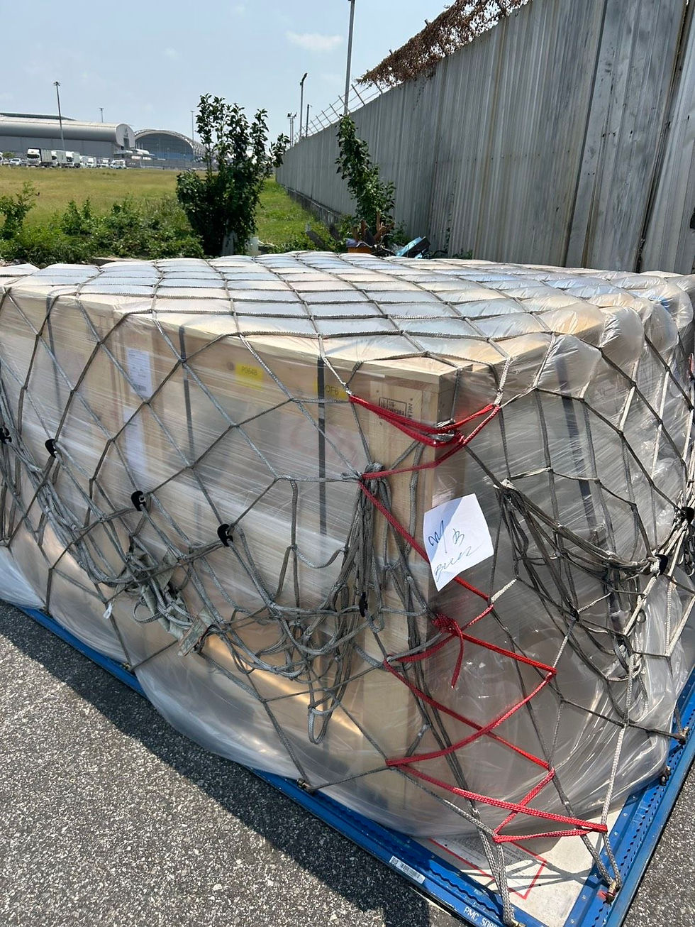 Urgent DG Oversized Air Shipment to Thailand