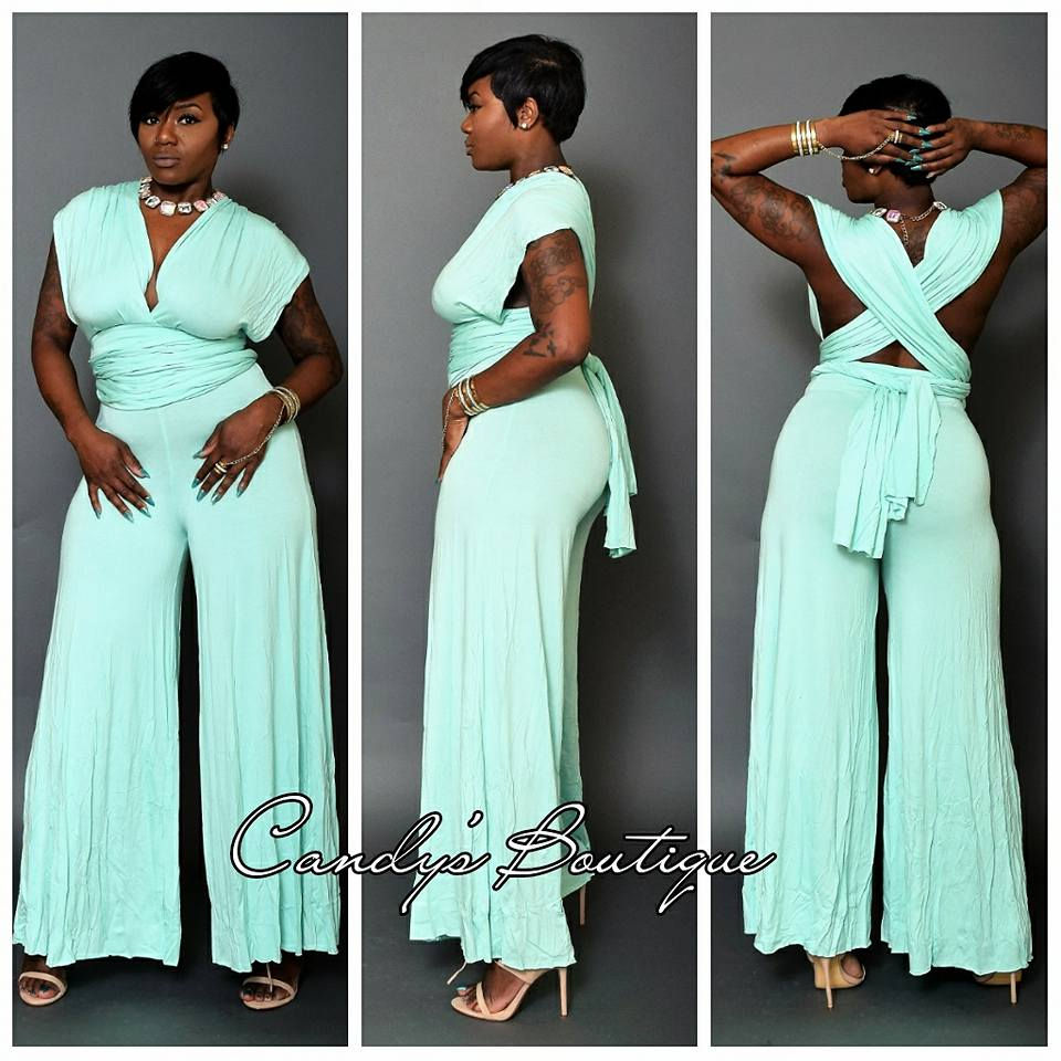 Thumbnail: Reversible Wide Leg Jumpsuit