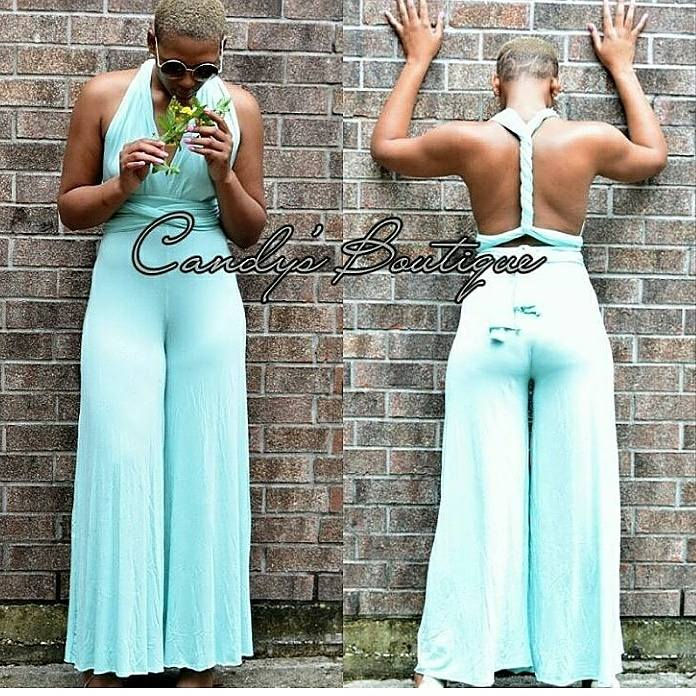 Thumbnail: Reversible Wide Leg Jumpsuit