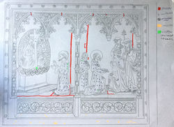 sketch of the condition of one of the tw