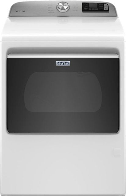 Maytag - 7.4 Cu. Ft. Smart Electric Dryer with Extra Power Button