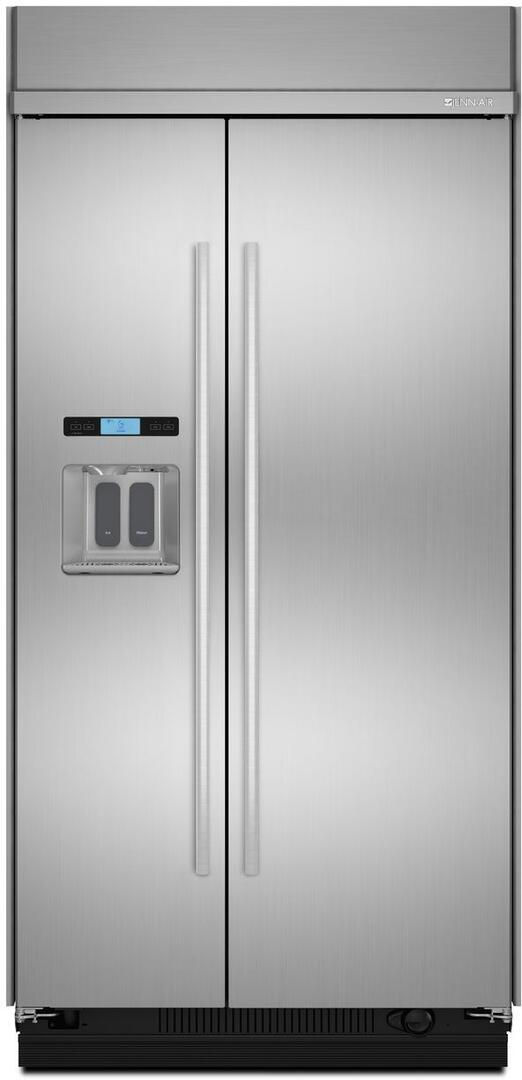 JennAir 42 Inch Counter Depth Built-In Side by Side Refrigerator 25.02 Cu. Ft.