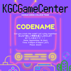 KGC Game Center
~CodeName~