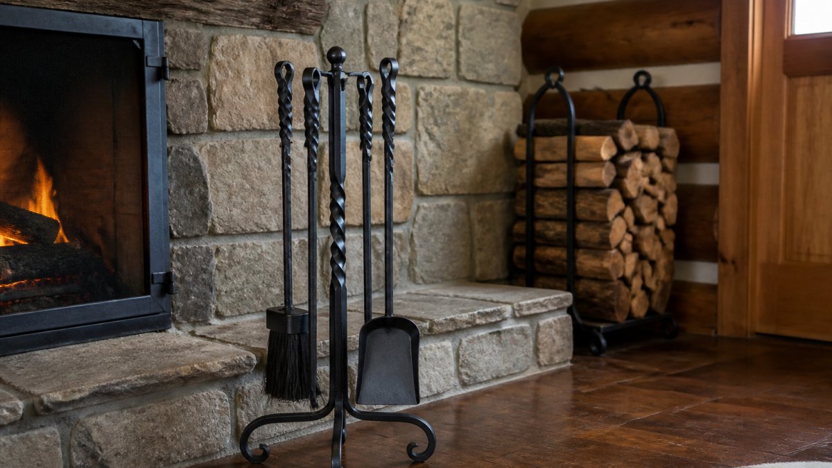 How to Choose the Best Fireplace Tool Sets for Rustic Homes