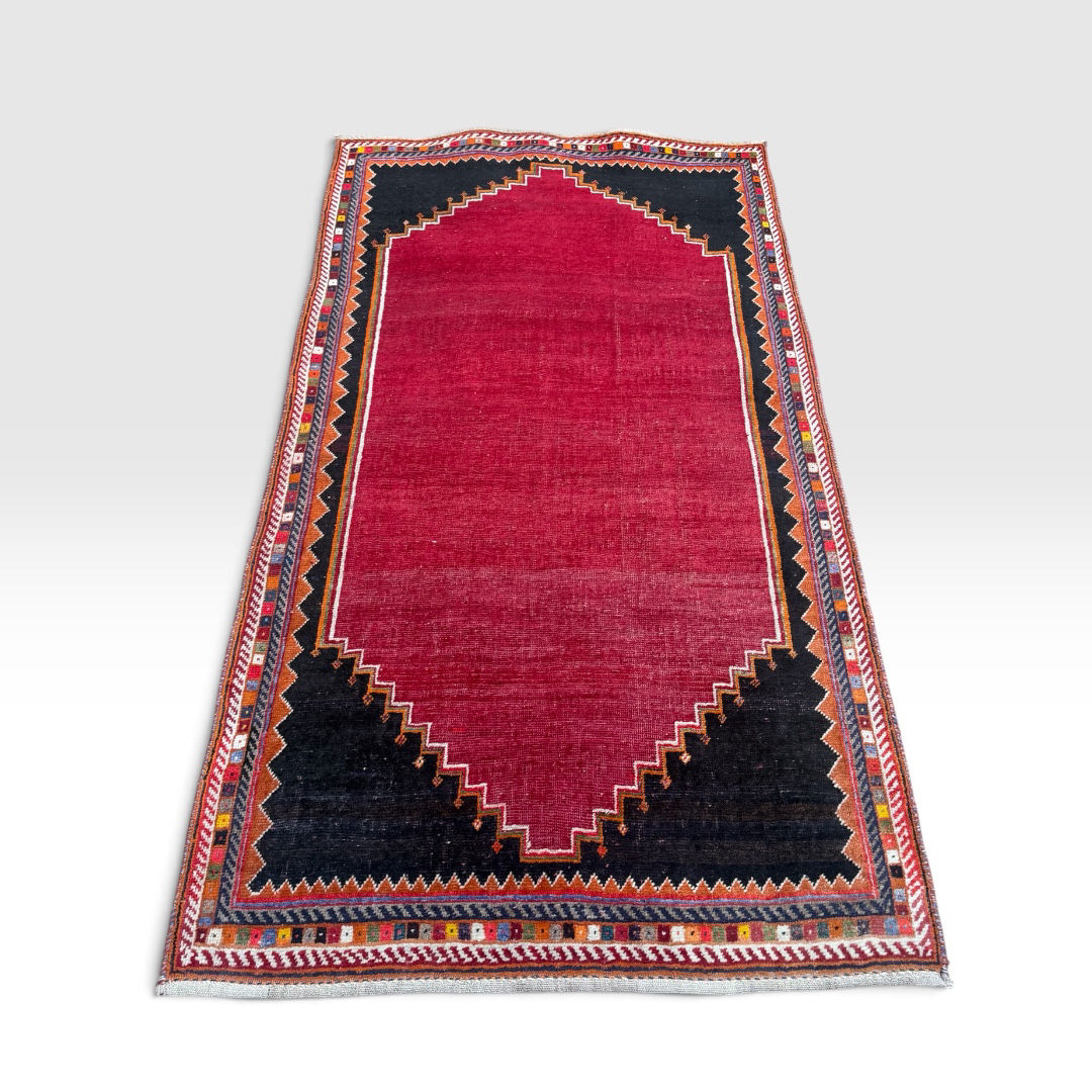 TAPIS IRANIEN « GABBEH » 110 x200 cm