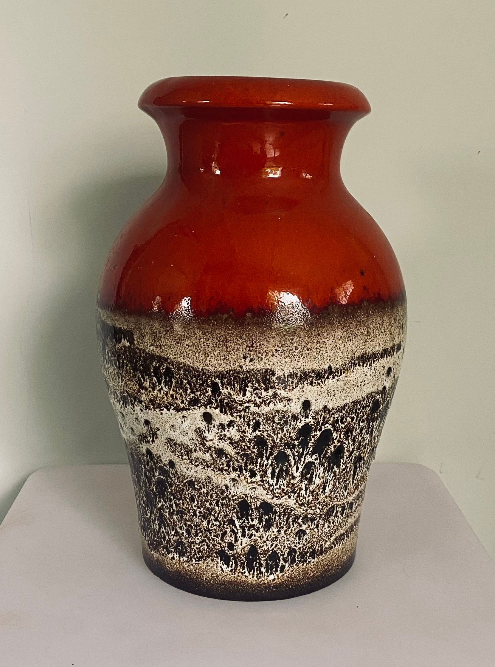 GRAND VASE FAT LAVA WEST GERMANY circa 50/70
