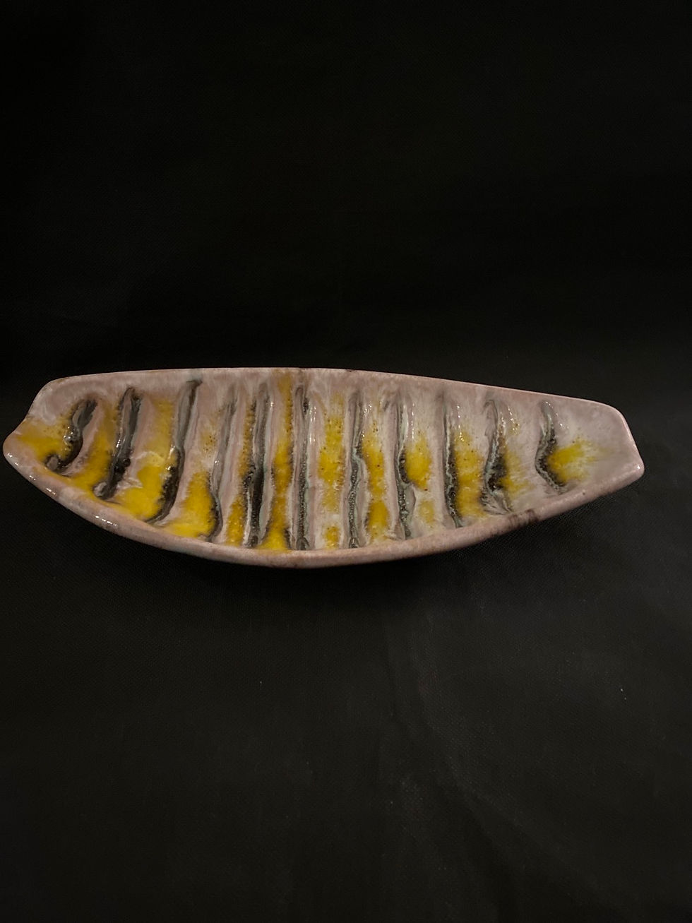 GRAND VIDE POCHE EN CERAMIQUE D’ARLETTE ROUX corca 50/60