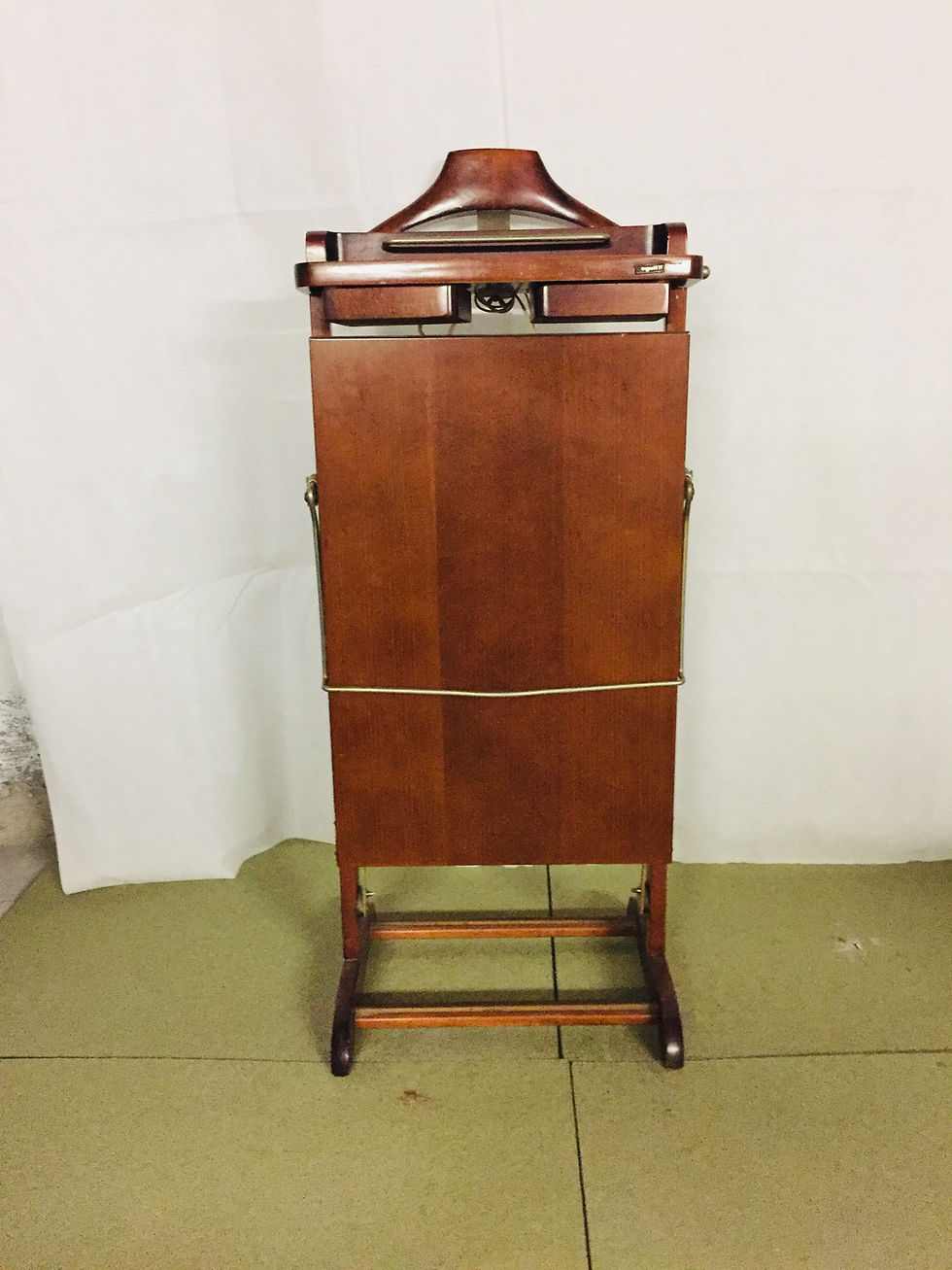 Mr Serviteur Acajou Valet de Nuit Bois Massif Antique Support Butler Mr Serviteur Acajou Valet de Nuit Bois Massif Antique Support Butler