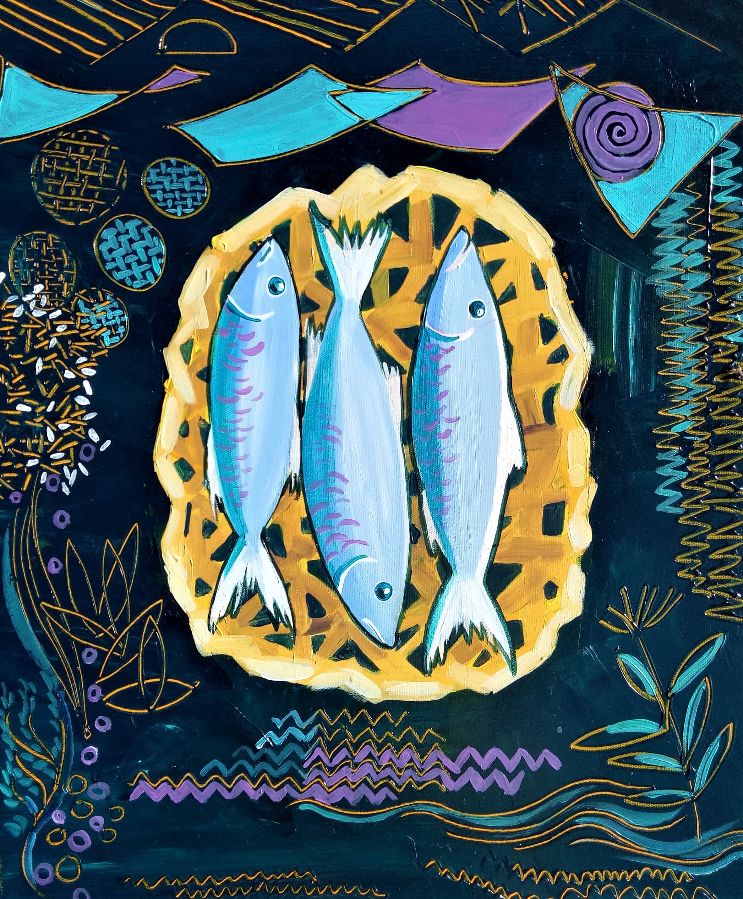 Fish and rice