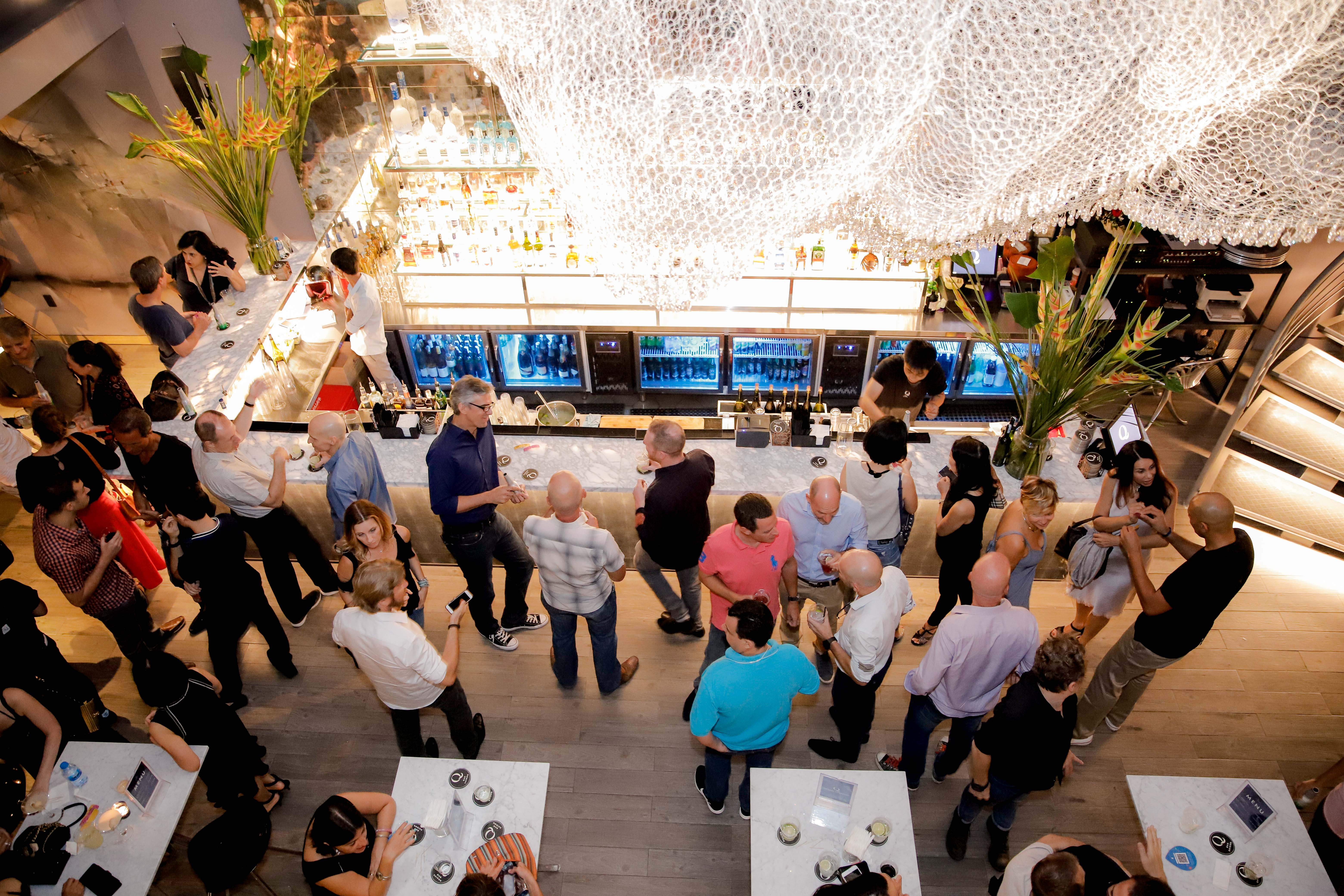 Q BAR SAIGON - FROM ABOVE