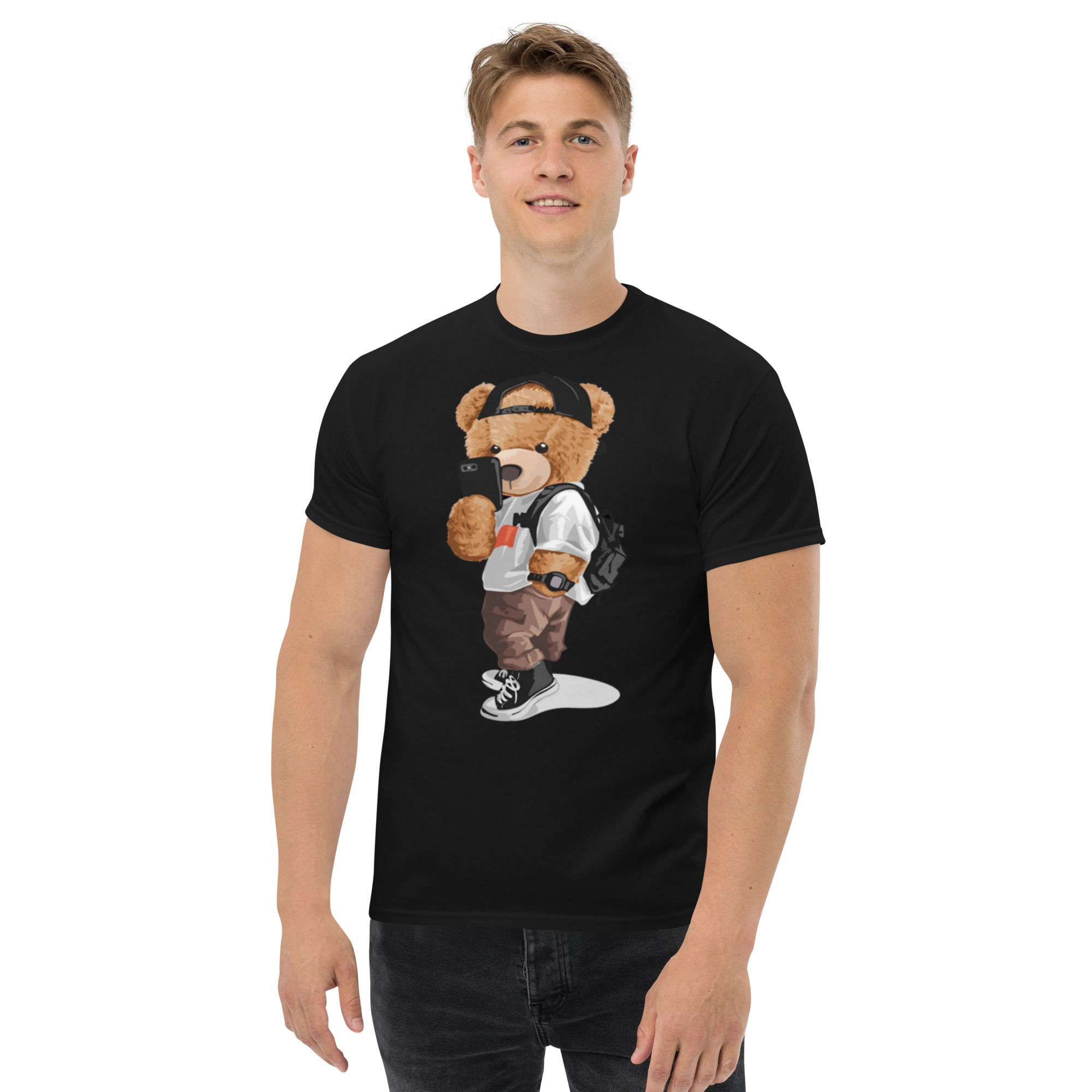 Chikiwiki Teddy Graphic tee