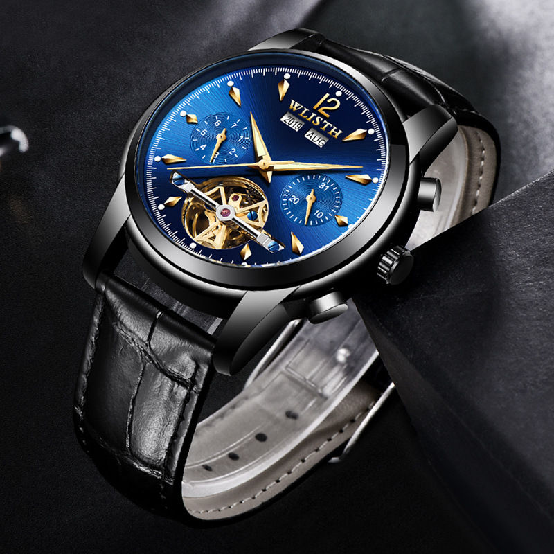 Chikiwiki Full-automatic Multi-function Mechanical Watch Korean Business Men