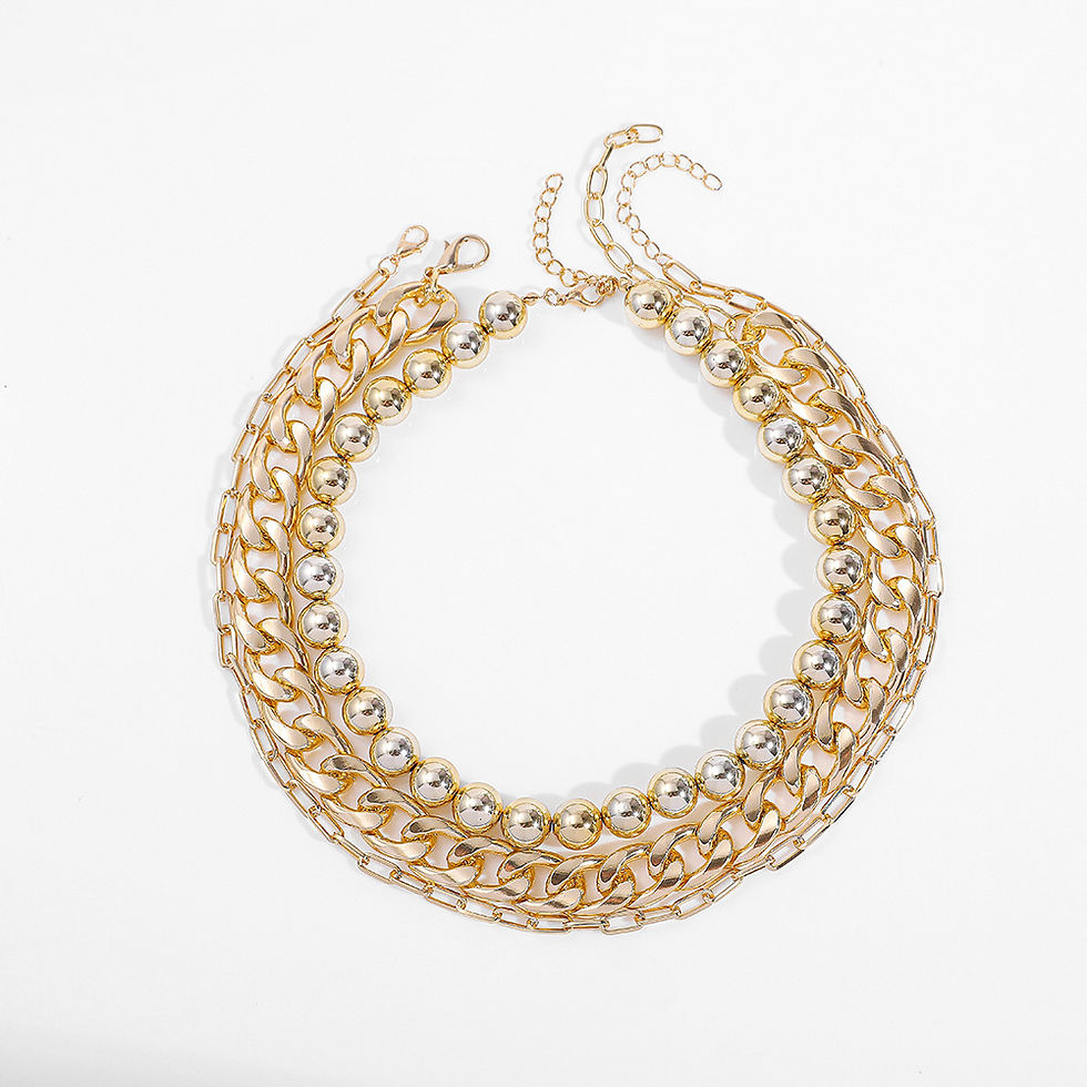 Chikiwiki European And American Street Trend Style Hip Hop Necklace