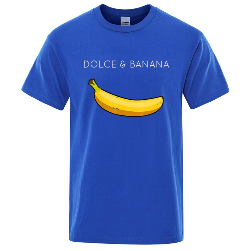 Chikiwiki Dolce Banana Fashion Print Men T-shirts