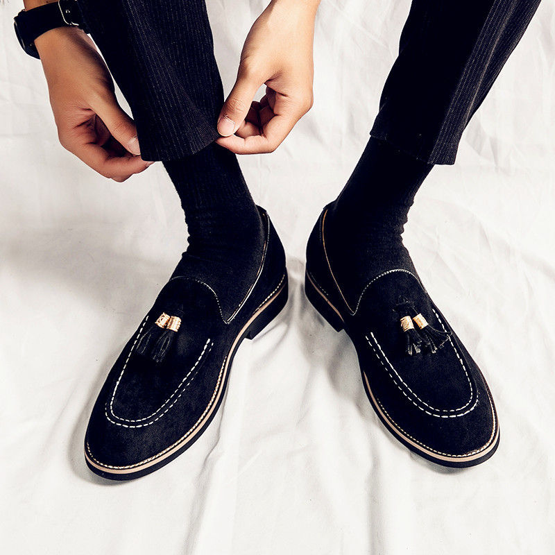 Chikiwiki Men's Matte Leather Fashion Shoes