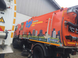 Stiker Mobil Dinas Kebersihan