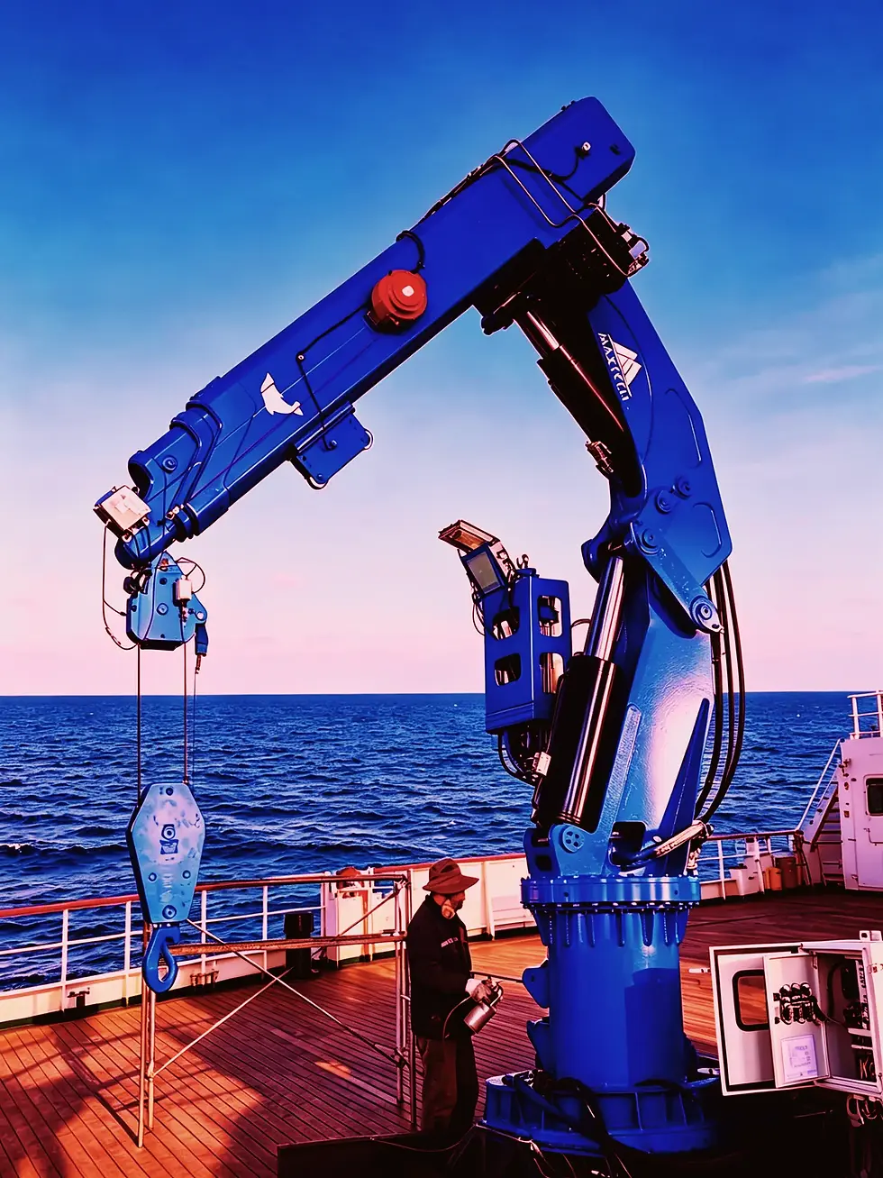 Knuckle Boom Pedestal Mounted Crane Training Service in Saudi Arabia