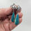 Thumbnail: Earrings Peruvian opal in sterling silver