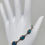 Thumbnail: Bracelet opals in sterling silver and yellow gold