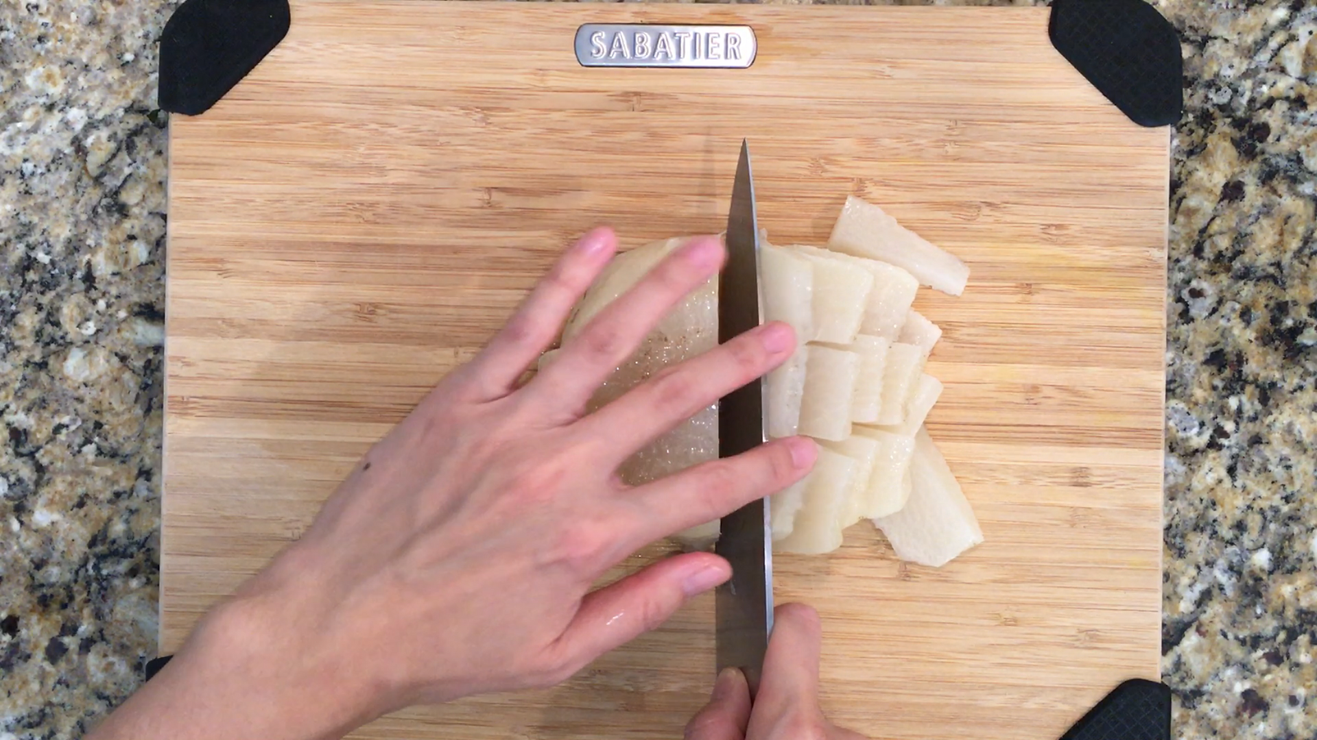 slice radish