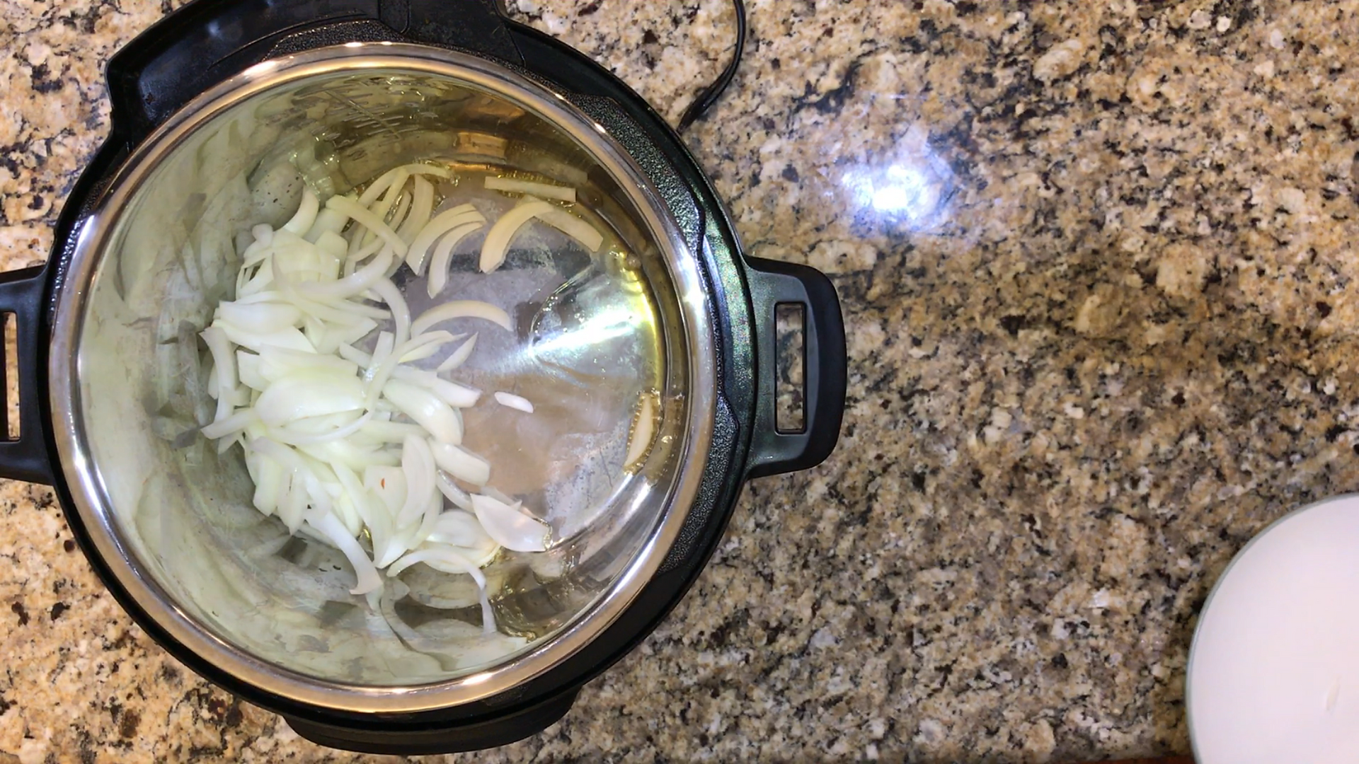 saute the onions