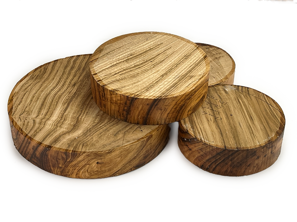 Thumbnail: spalted sweet chestnut wood turning bowl blanks