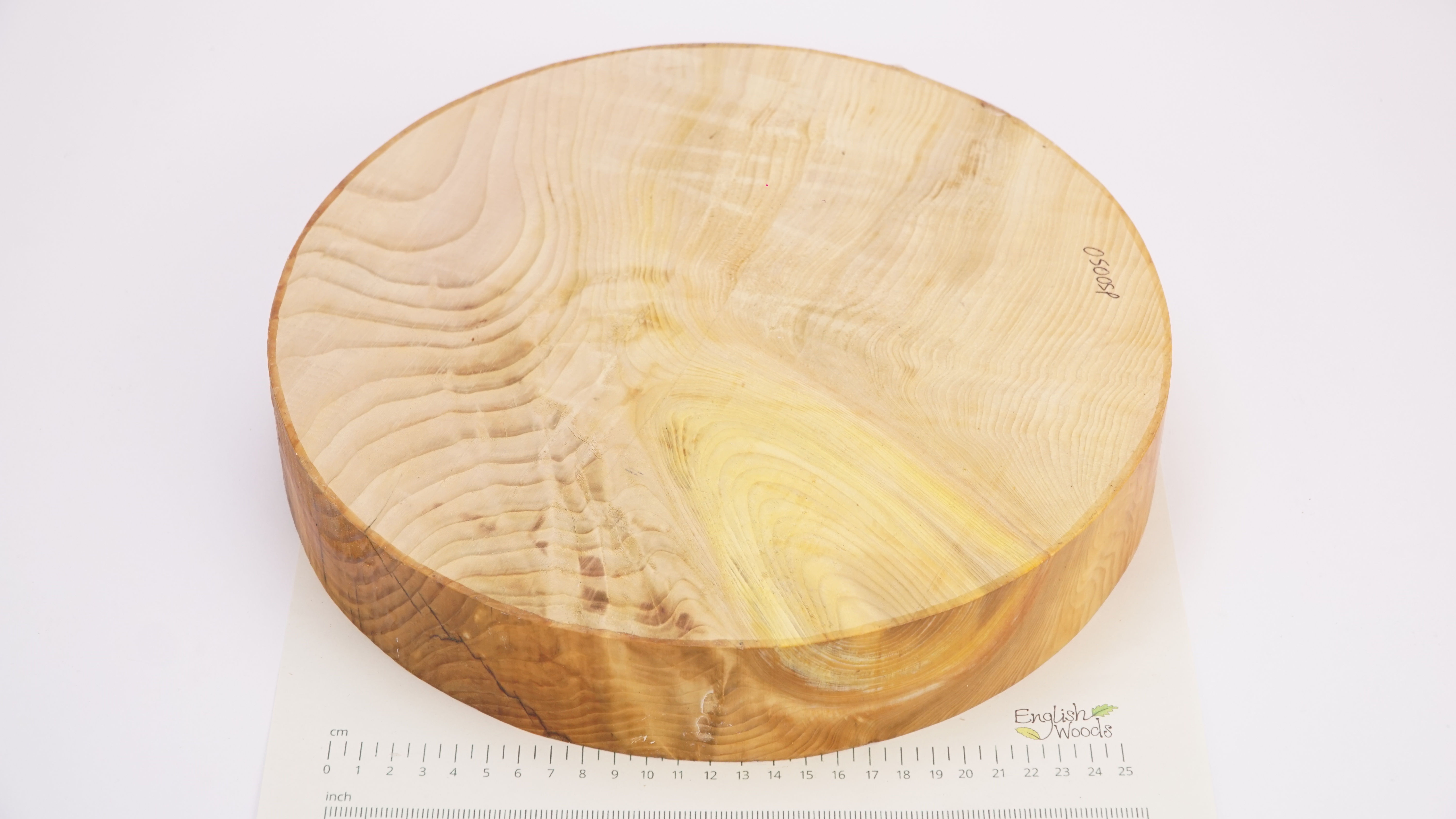 Crotch Ripple Cedar of Lebanon Bowl Blank