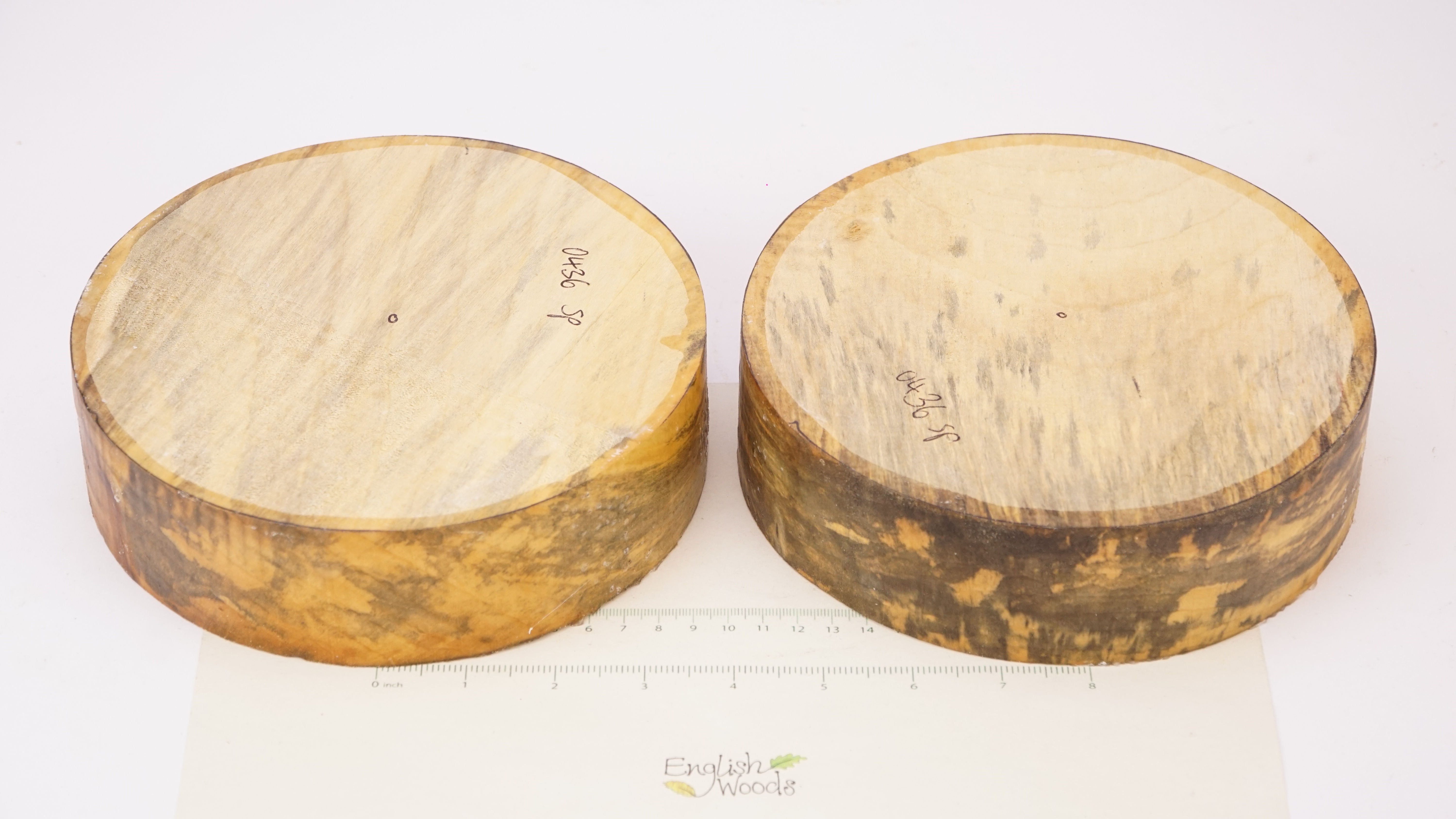 2 Coloured Lime Bowl Blanks