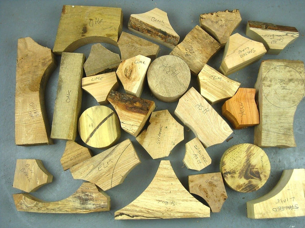 Thumbnail: 7kg Woodturning & Carving Offcuts