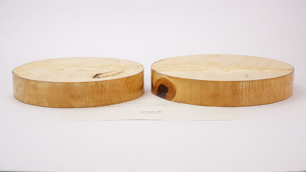 Thumbnail: 2 Pippy Ripple Lime Bowl Blanks