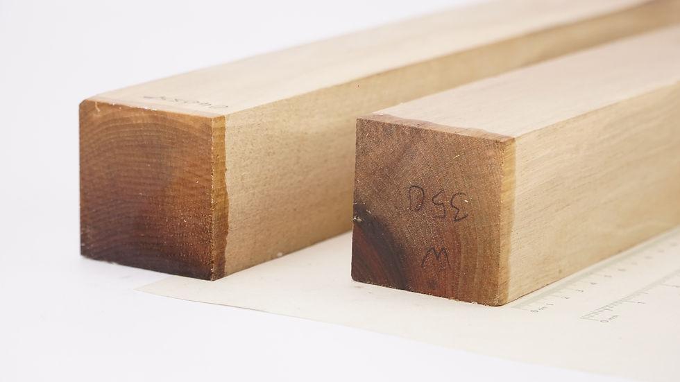 Thumbnail: 2 Walnut Spindle Blanks