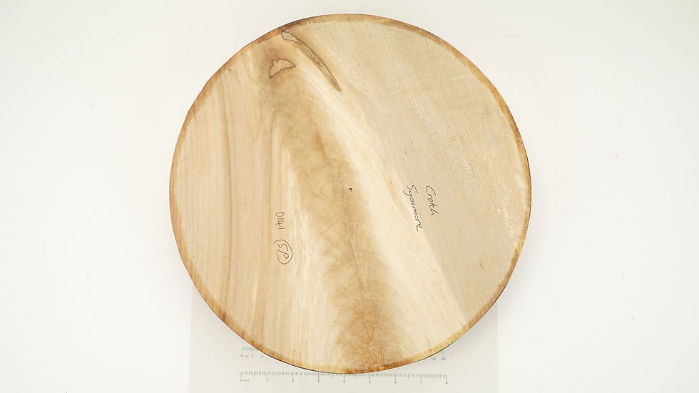 Thumbnail: Crotch Sycamore Bowl Blank