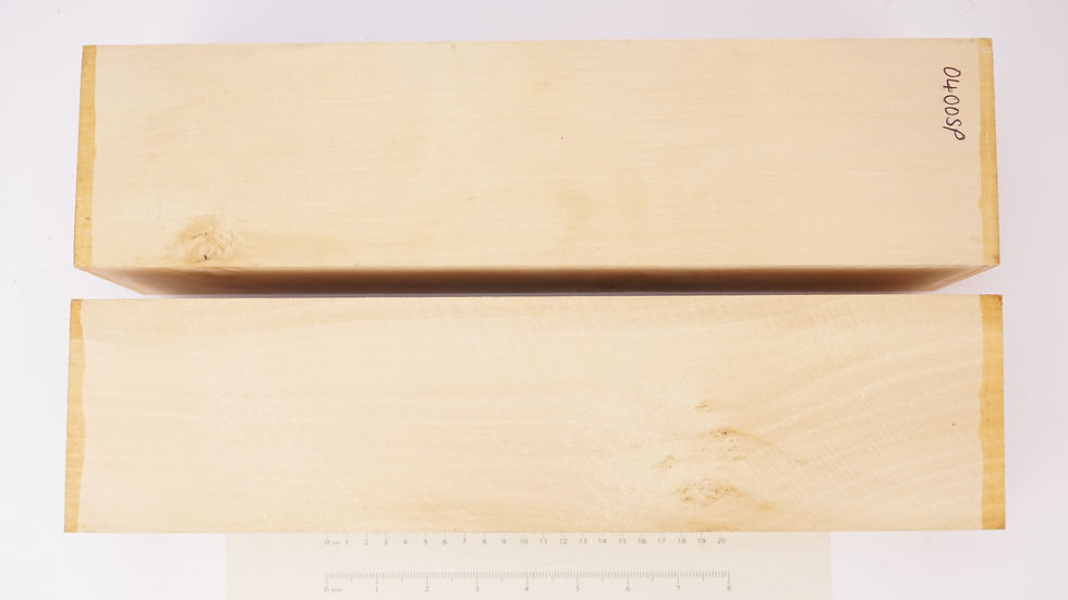 Thumbnail: 2 Pippy Lime Spindles / Carving Blocks