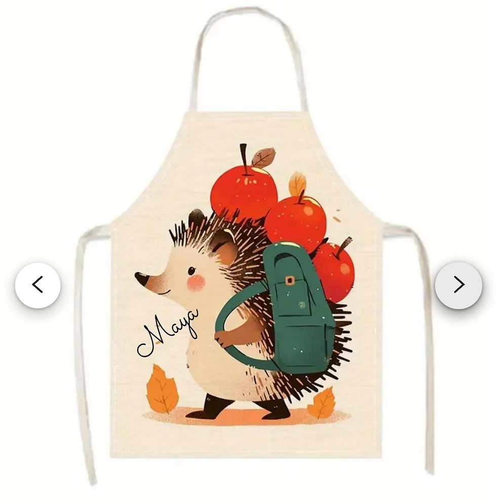 Miniature : Tablier cuisine enfant personnalisé 