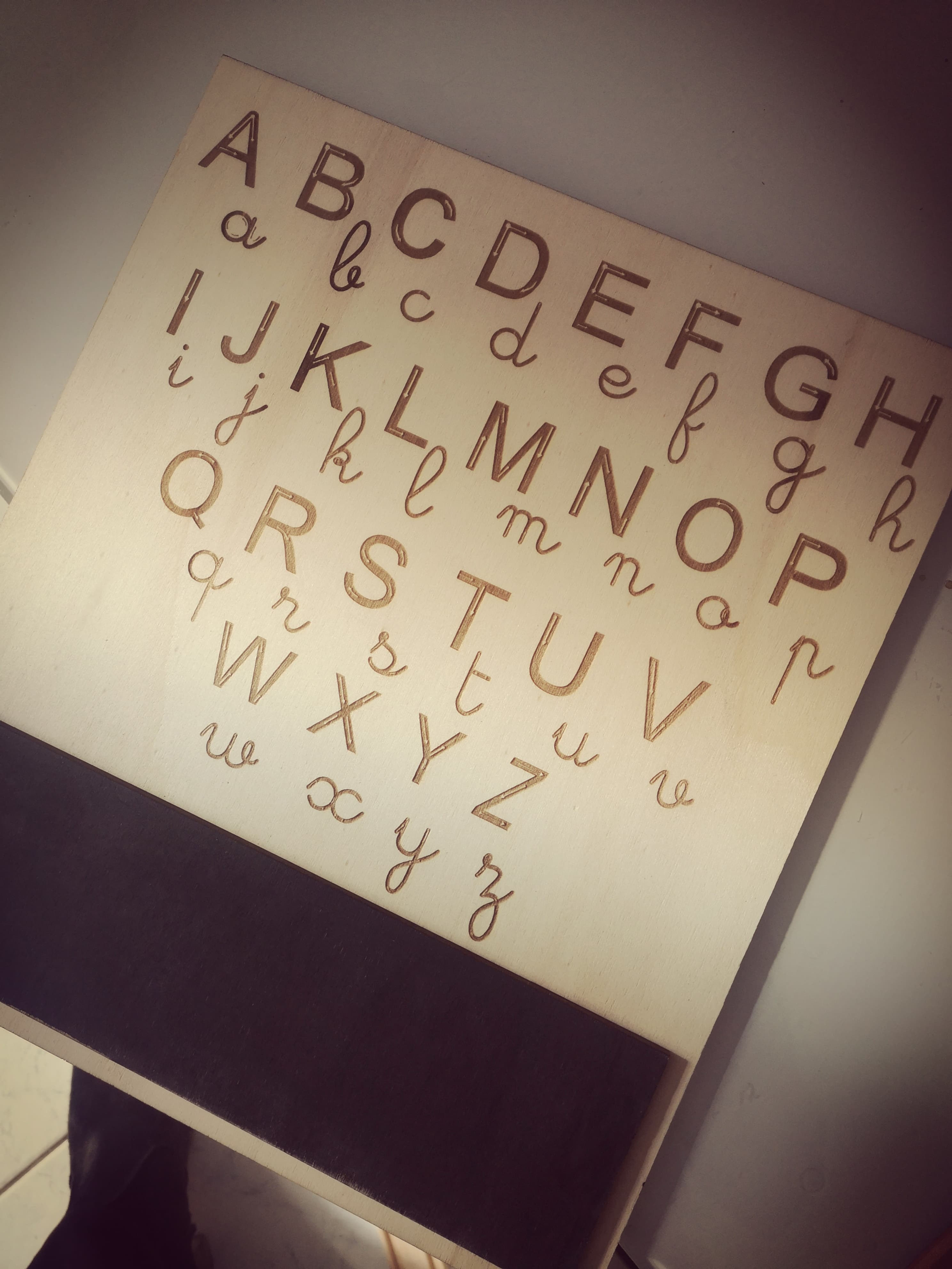 Mon ardoise alphabet