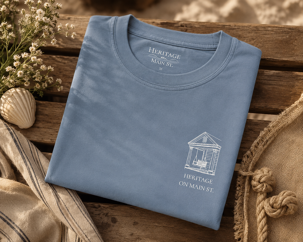 Thumbnail: Boys Legacy Tee Chambray