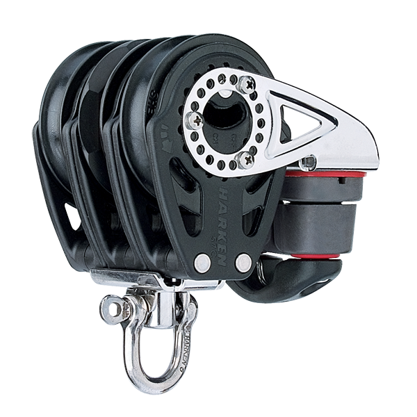 Harken, Blokk 57mm Carbo Trippel Ratchet 150Cam