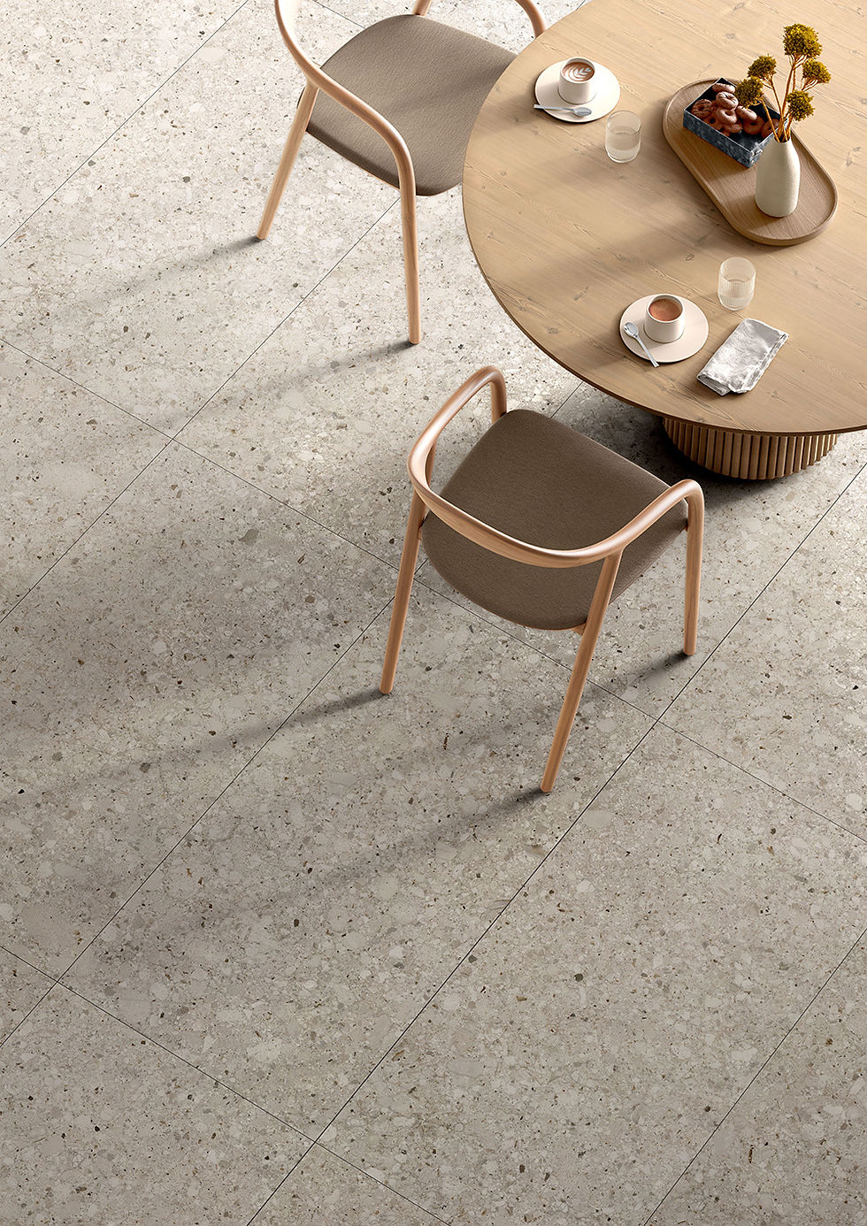 Миниатюра: 60x120 BiancoRomano Слоновая Кость Матовый R10A Ректификат