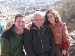 With my hero, my Saba (grandfather)