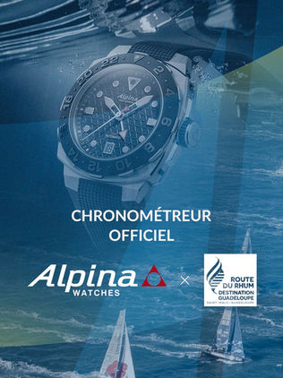 Alpina, Official Timekeeper of the Route du Rhum-Destination Guadeloupe, launches the countdown to the next edition